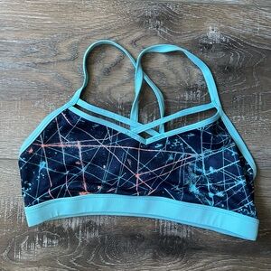 C9 by Champion Strappy Sports Bra - blue and Black like new size S